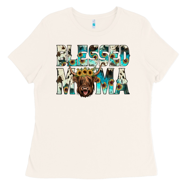 Blessed Mama Ladies Tee by JahusDesignShop | Teevron