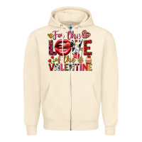 Sandshell For the love of the Valentine Zipper Hoodie - HowdyJamesFarm