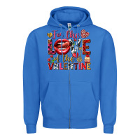 True Royal For the love of the Valentine Zipper Hoodie - HowdyJamesFarm