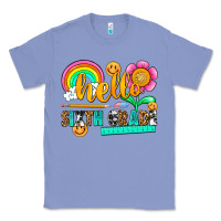 Colony Blue hello sixth grade Classic Tee - NancyCooperArtShop