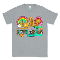 Heather Grey hello sixth grade Classic Tee - NancyCooperArtShop