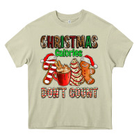 Mossy christmas calories dont count with  christmas tree cake and cookies ad Heavy Core Tee - AdoDesignShop