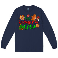 Navy the kindergarten crew Long Sleeve Tee - LillyAllenDesigns
