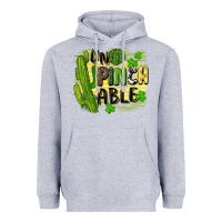 Heather Grey St. Patrick's Un pinch able Heavyweight Hoodie - CowGirlArtShop