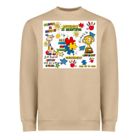 Mushroom autism Heavyweight Sweatshirt - Artiststas