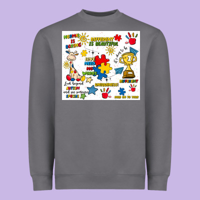 Autism Heavyweight Sweatshirt Designed By Artiststas