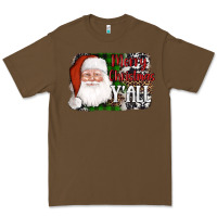 Cacao santa merry christmas y'all Premium Tee - AdoDesignShop
