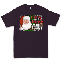 Plum santa merry christmas y'all Premium Tee - AdoDesignShop