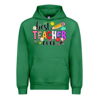 Emerald iBest Teacher Ever Urban Hoodie - CowhideDigitalArt