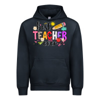 Navy iBest Teacher Ever Urban Hoodie - CowhideDigitalArt