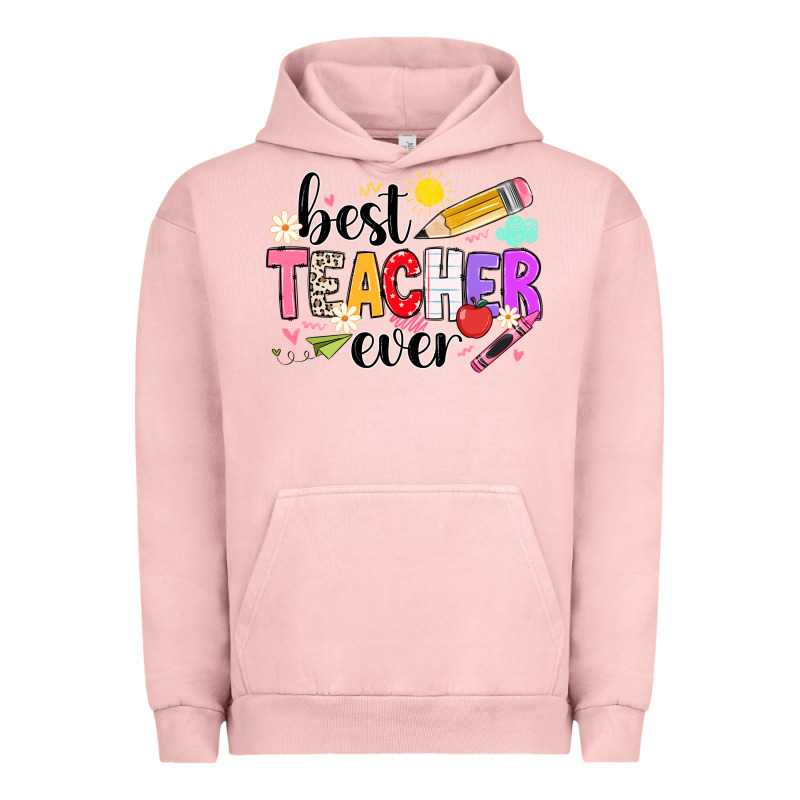 Ibest Teacher Ever Urban Hoodie by CowhideDigitalArt | Teevron