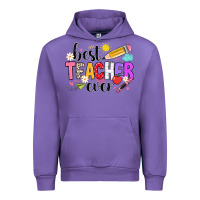 Tulip iBest Teacher Ever Urban Hoodie - CowhideDigitalArt