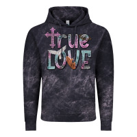 Cloud Black true love Vintage Hoodie - NancyCooperArtShop