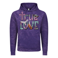 Cloud Purple true love Vintage Hoodie - NancyCooperArtShop