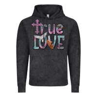Vintage Black true love Vintage Hoodie - NancyCooperArtShop