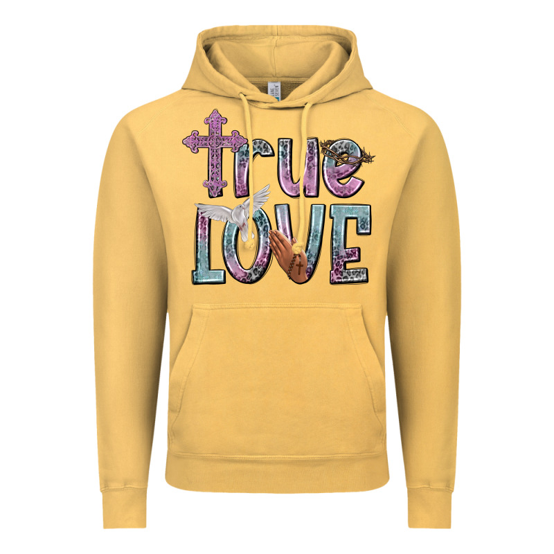 True Love Vintage Hoodie by NancyCooperArtShop | Teevron