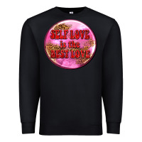 Black self love is the best love olivia Premium Sweatshirt - OliviaCreatesArt
