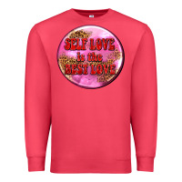 Cardinal self love is the best love olivia Premium Sweatshirt - OliviaCreatesArt