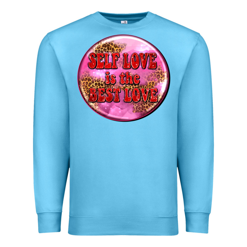 Self Love Is The Best Love Olivia Premium Sweatshirt by OliviaCreatesArt | Teevron
