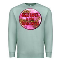 Seafoam self love is the best love olivia Premium Sweatshirt - OliviaCreatesArt
