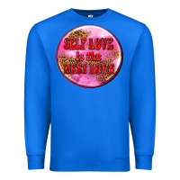 True Royal self love is the best love olivia Premium Sweatshirt - OliviaCreatesArt
