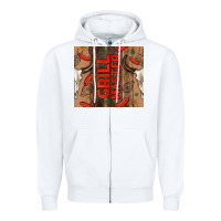 White grill master with bull skull Zipper Hoodie - TumblerDesignByShophia