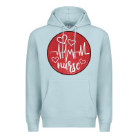 Blue Mist nurse coaster Premium Hoodie - CowGirlArtShop