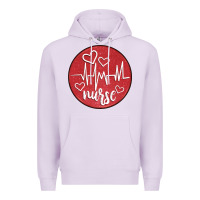Lilac nurse coaster Premium Hoodie - CowGirlArtShop