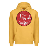 Mustard nurse coaster Premium Hoodie - CowGirlArtShop