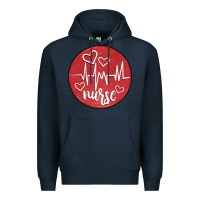 Navy nurse coaster Premium Hoodie - CowGirlArtShop