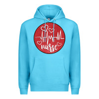 Ocean Blue nurse coaster Premium Hoodie - CowGirlArtShop