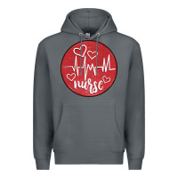 Rock nurse coaster Premium Hoodie - CowGirlArtShop