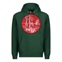 Sports Green nurse coaster Premium Hoodie - CowGirlArtShop