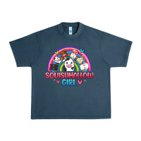 Midnight Navy squishmallow girl Urban Heavy Tee - JahusDesignShop