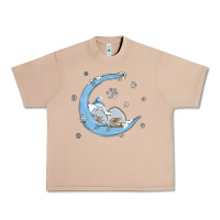 Burro snowman and moon Urban Heavy Tee - MaliasSmallBusiness