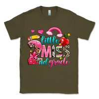 Army Green little miss second grade Classic Tee - NancyCooperArtShop
