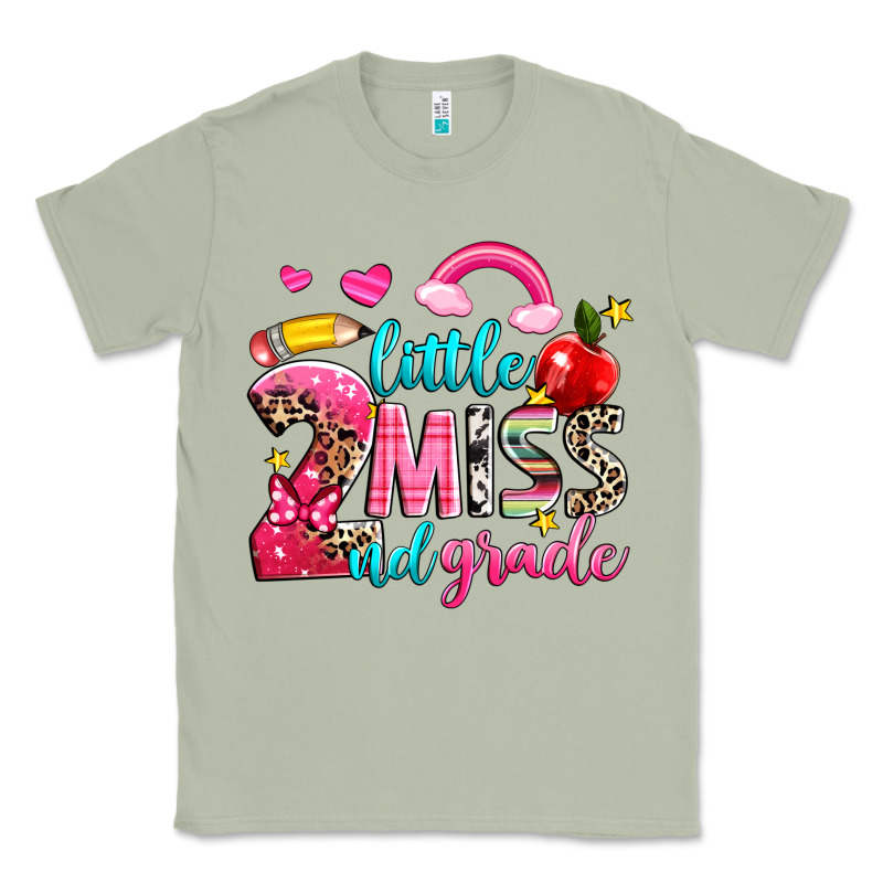 Little Miss Second Grade Classic Tee by NancyCooperArtShop | Teevron
