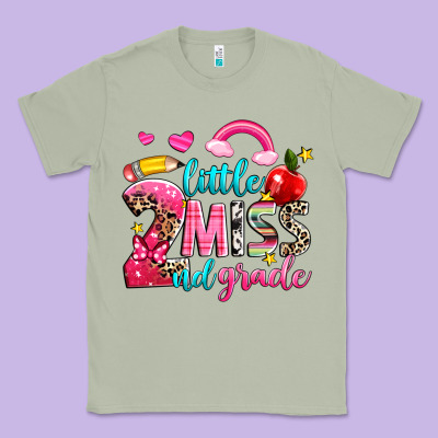 Little Miss Second Grade Classic Tee Designed By Nancycooperartshop