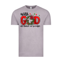 Vintage Zinc with god all things are possible Vintage Tee - MaliasSmallBusiness