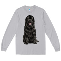 Moon Dust newfoundland dog Long Sleeve Tee - LillyAllenDesigns