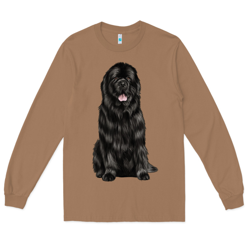 Newfoundland Dog Long Sleeve Tee by LillyAllenDesigns | Teevron