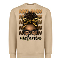 Mushroom melanin afro messy bun Heavyweight Sweatshirt - Artiststas