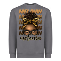 Storm melanin afro messy bun Heavyweight Sweatshirt - Artiststas