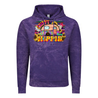 Cloud Purple trippy hippie Vintage Hoodie - NancyCooperArtShop