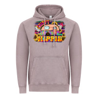 Vintage Zinc trippy hippie Vintage Hoodie - NancyCooperArtShop