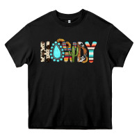 Black howdy Heavy Core Tee - JahusDesignShop