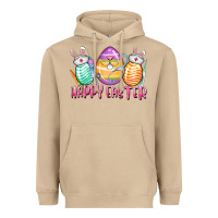 Mushroom Happy Easter Nurse eggs Easter Day Heavyweight Hoodie - CowGirlArtShop