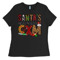 Black santa's favorite cxm Ladies Tee - Jasminsmagicworld