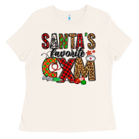 Santa's Favorite Cxm Ladies Tee | Teevron
