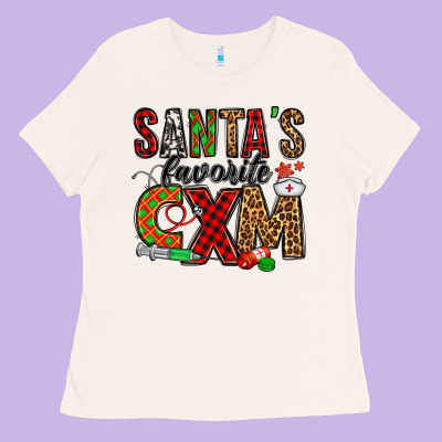 Santa's Favorite Cxm Ladies Tee Designed By Jasminsmagicworld